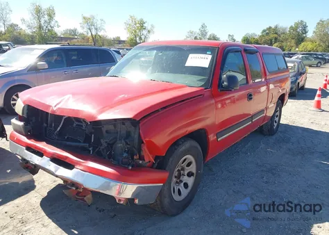 2005 Chevrolet Silverado 1500 Ls z USA, uszkodzony, nr VIN 1GCEC19Z55Z268890